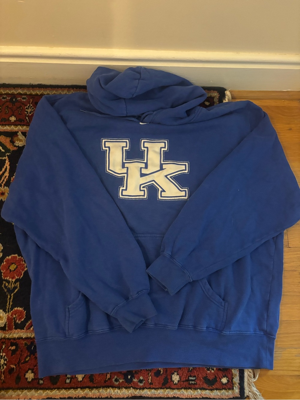Vintage University of Kentucky extra large royal blue hoodie
